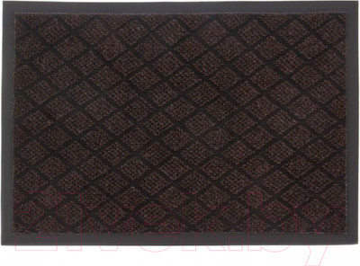 Коврик грязезащитный Kovroff Галант ребристый 50x80 / 50203 (коричневый)