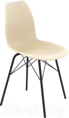 Стул Sheffilton SHT-ST29/S64 (бежевый RAL1013/черный муар)