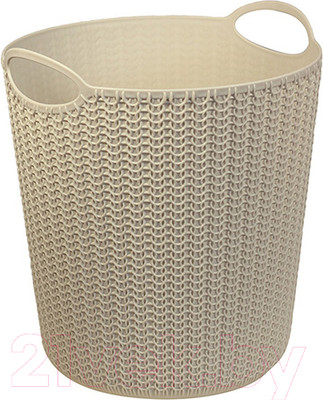 Корзина для бумаг Idea Вязание М2499 (10л, белый)