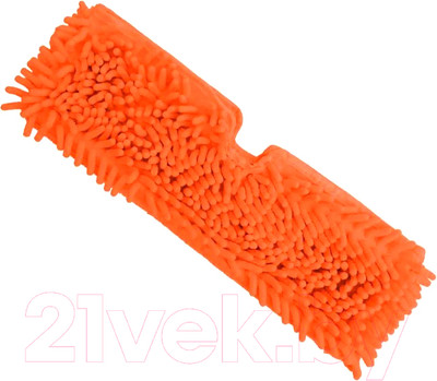 Моп для швабры OfficeClean Professional Микрофибра двусторонний (40x10см, оранжевый)