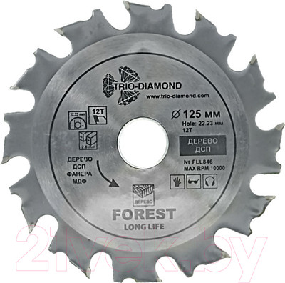 Пильный диск Trio Diamond FLL846