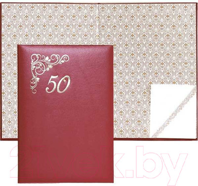 Папка адресная deVente 50 / 3078215 (бордовый)