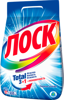 Стиральный порошок ЛОСК Горное озеро (4.05кг)