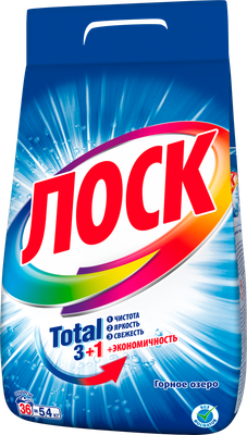 Стиральный порошок ЛОСК Горное озеро (5.4кг)