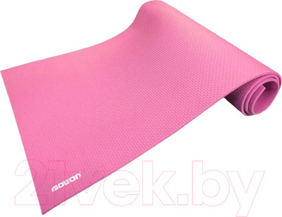 Коврик для йоги и фитнеса Isolon Fitness (140x50x0.5см, розовый)