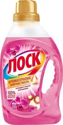 Гель для стирки ЛОСК Ароматерапия Орхидея и Масло Макадамии (1.46л)