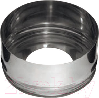 Заглушка дымохода Ferrum 430/0.5мм Ф115x200 / f1403