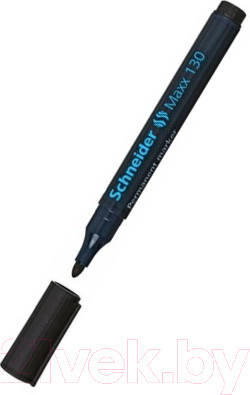 Маркер перманентный Schneider 130 / 113001 (черный)