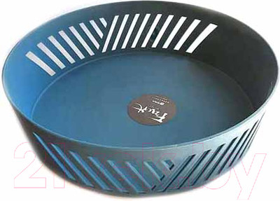 Фруктовница MONAMI 6265 (серо-синий)