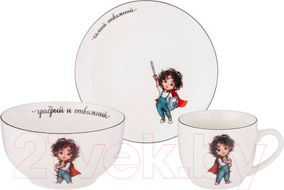 Набор столовой посуды Lefard Самый отважный / 260-678