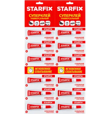 Клей Starfix SM-42379-1 (12x3г)