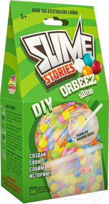 Набор для создания слайма Инновации для детей Slime Stories. Orbeez / 920