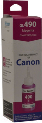 Контейнер с чернилами White Ink G1400/2400/3400 Magenta (70мл)