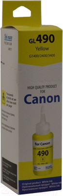 Контейнер с чернилами White Ink G1400/2400/3400 Yellow (70мл)