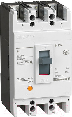 Выключатель автоматический Chint NM1-63S 3P 25А 15kА / 126679