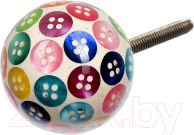 Ручка для мебели Blumen Haus Радужные пуговицы / 66111 (разноцветный)