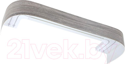 Карниз для штор LEGRAND Галант 7см 2П 2.0 / 58064889 (дуб оксфорд)