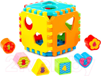 Сортер Полесье Куб / 92106