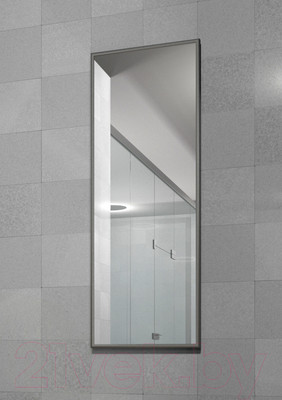 Зеркало Мебелик Сельетта-6 (матовое серебро)