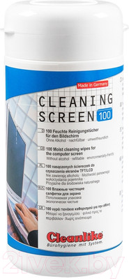 Салфетки для ухода за техникой Cleanlike 300601000 (100шт)