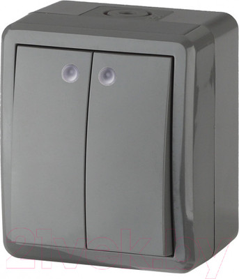 Выключатель ЭРА Эксперт 11-1405-03 / Б0020678 (серый)