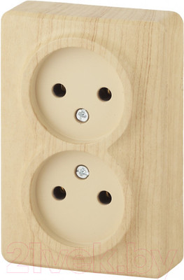 Розетка ЭРА Эксперт 11-2202-11 / Б0020684 (сосна)