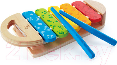 Музыкальная игрушка Hape Радужный ксилофон / E0606_HP