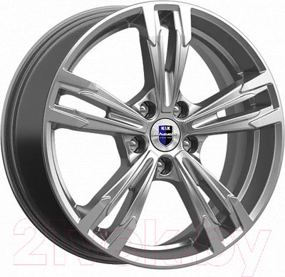 Литой диск K&K КС935 Karrera Light 18x7" 5x114.3мм DIA 67.1мм ET 45мм (Дарк платинум брайт)