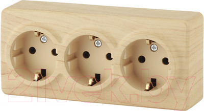 Розетка ЭРА Эксперт 11-2209-11 / Б0020705 (сосна)