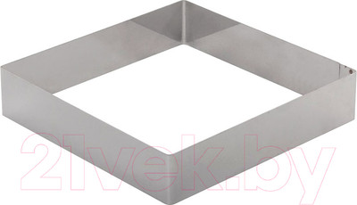 Форма для выкладки еды Luxstahl Квадрат мки034