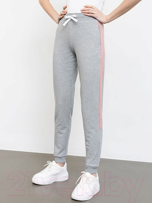 Брюки спортивные Mark Formelle 382312 (р.170/176-90, серый меланж 4425В/пепел розы)