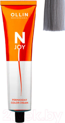 Крем-краска для волос Ollin Professional N-Joy перманентная 9/11 (100мл, блондин интенсивно-пепельный)
