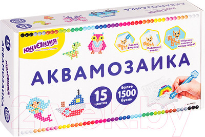 Развивающая игра Юнландия Аквамозаика / 663778