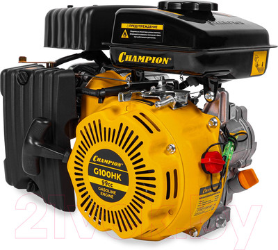 Двигатель бензиновый Champion G100HK