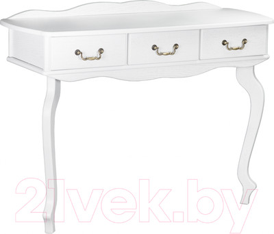 Консольный столик Мебелик Берже 6 (белый ясень)