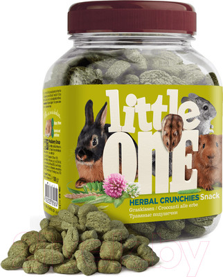 Лакомство для грызунов Mealberry Little One Травяные подушечки (100г)