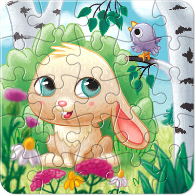 Пазл Baby Toys First Puzzle Зайчонок / 04289 (25эл)
