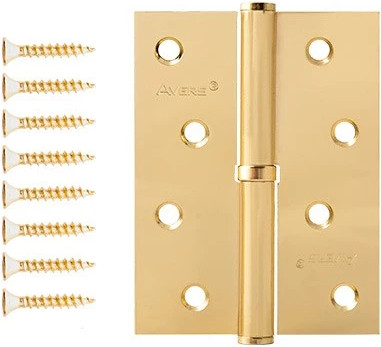 Петля дверная Avers 100x75x2.5-B-G-R (золото)