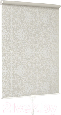 Рулонная штора Delfa Сантайм Металлик Принт СРШП-05В 7591 (62x170, кремовый)
