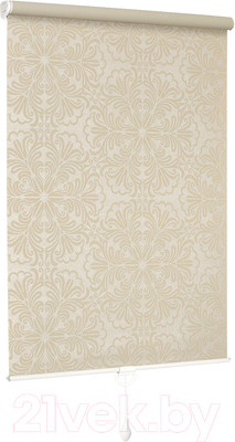 Рулонная штора Delfa Сантайм Металлик Принт СРШП-05В 7594 (57x170, светло-бежевый)