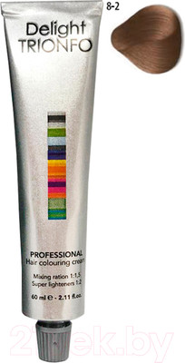 Крем-краска для волос Constant Delight Trionfo Стойкая 8-2 (60мл, светлый русый пепельный)