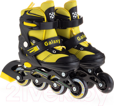 Роликовые коньки FAVORIT 8301-S-YL (желтый)