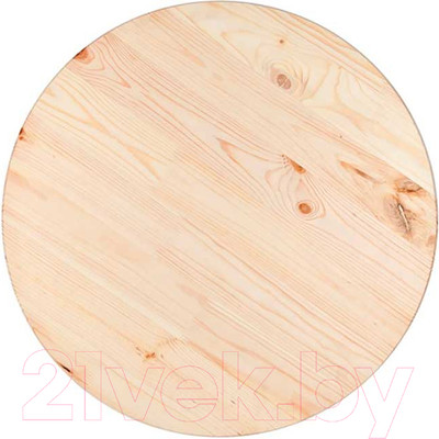 Столешница для стола Альфалес d800 28мм (сорт АВ, хвоя)
