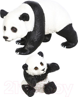 Набор фигурок коллекционных Masai Mara Мир диких животных. Семья панд / MM211-119