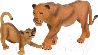 Набор фигурок коллекционных Masai Mara Мир диких животных. Семья львов / MM211-126