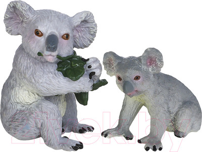 Набор фигурок коллекционных Masai Mara Мир диких животных. Семья коал / MM211-136