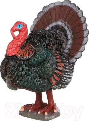 Фигурка коллекционная Masai Mara На ферме. Птица индюк / MM211-158