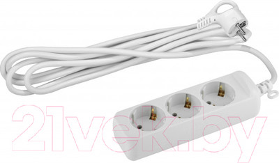 Удлинитель ЭРА U-3e-3m-3x1 / Б0028370 (3x1мм2)