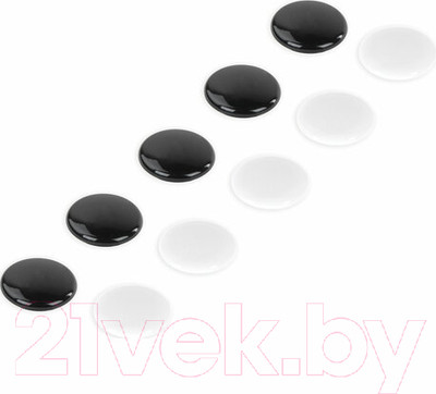 Набор магнитов Brauberg Black&White / 237468 (10шт)