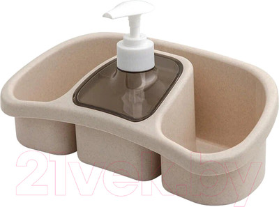 Дозатор моющего средства с подставкой для губки Drina Tesa 10419